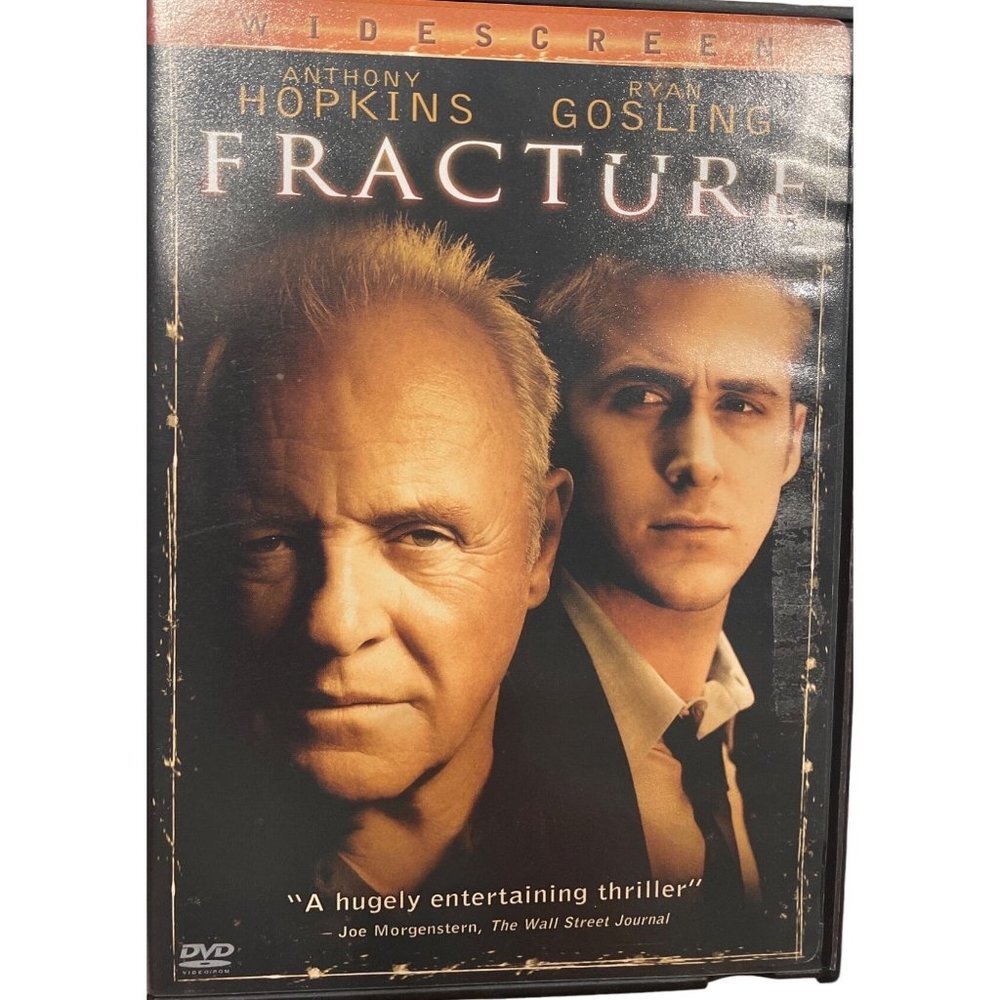 Fracture DVD Anthony Hopkins Ryan Gosling